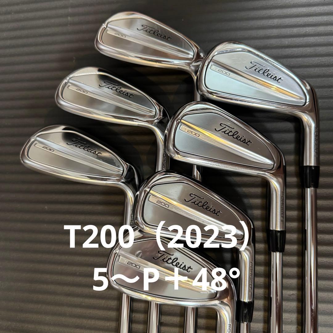 【プロジェクトＸ6.5】T200（2023）5〜P、48°の7本セット