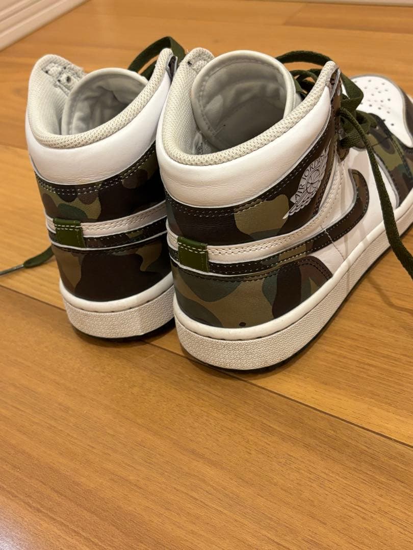 シューズ(男性用) Nike Air Jordan 1 High Golf CAMO 25.5cm