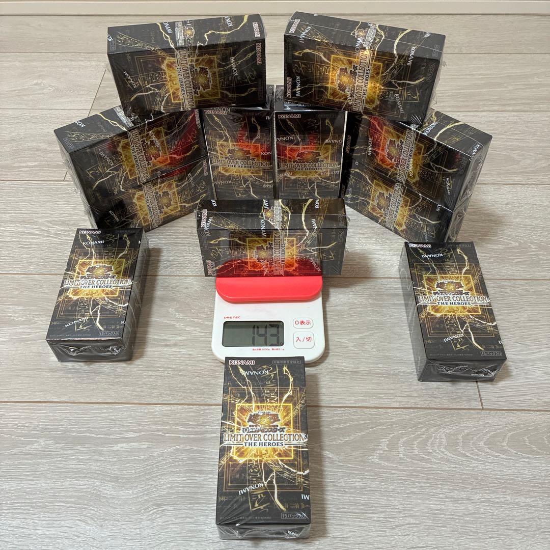 【新品未開封シュリンク付】LIMIT OVER COLLECTION 12BOX