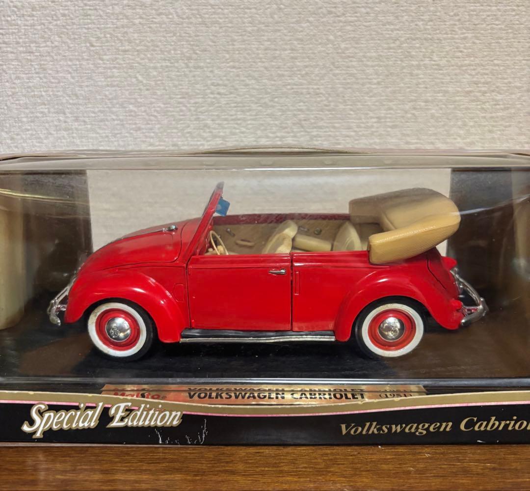 マイスト ミニカー　1/18 ビートル　カブリオレ　vw フォルクスワーゲン