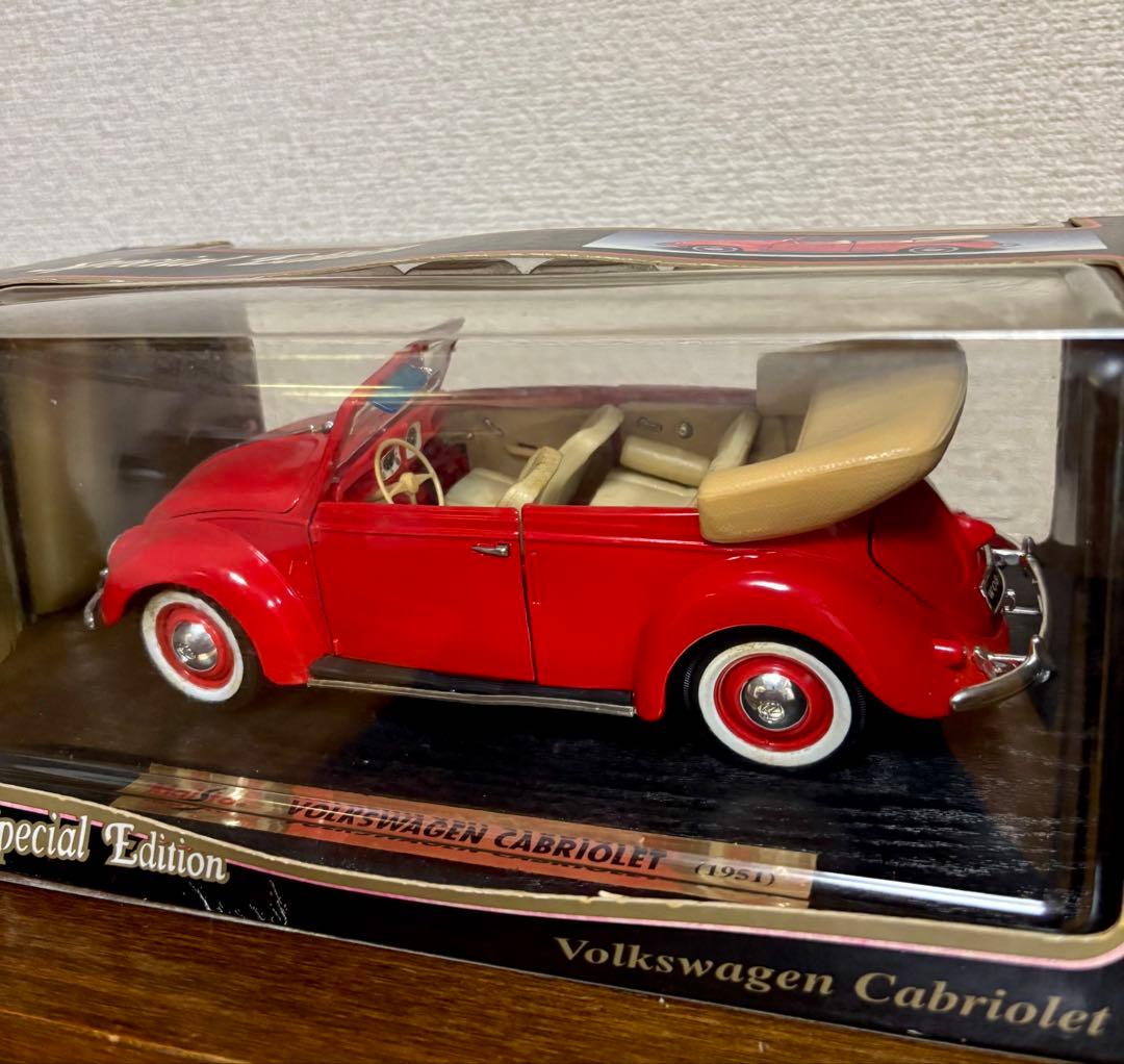 マイスト ミニカー　1/18 ビートル　カブリオレ　vw フォルクスワーゲン