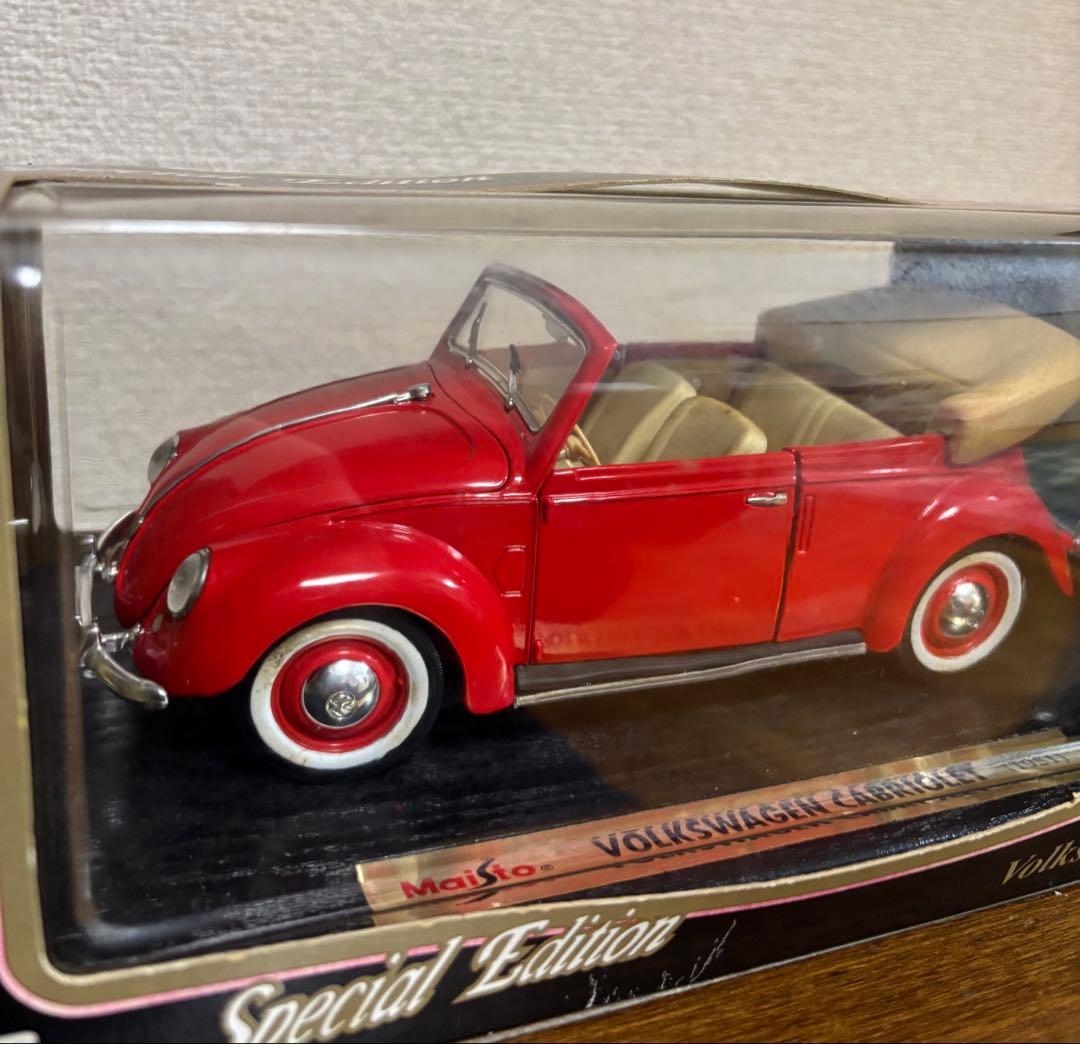 マイスト ミニカー　1/18 ビートル　カブリオレ　vw フォルクスワーゲン
