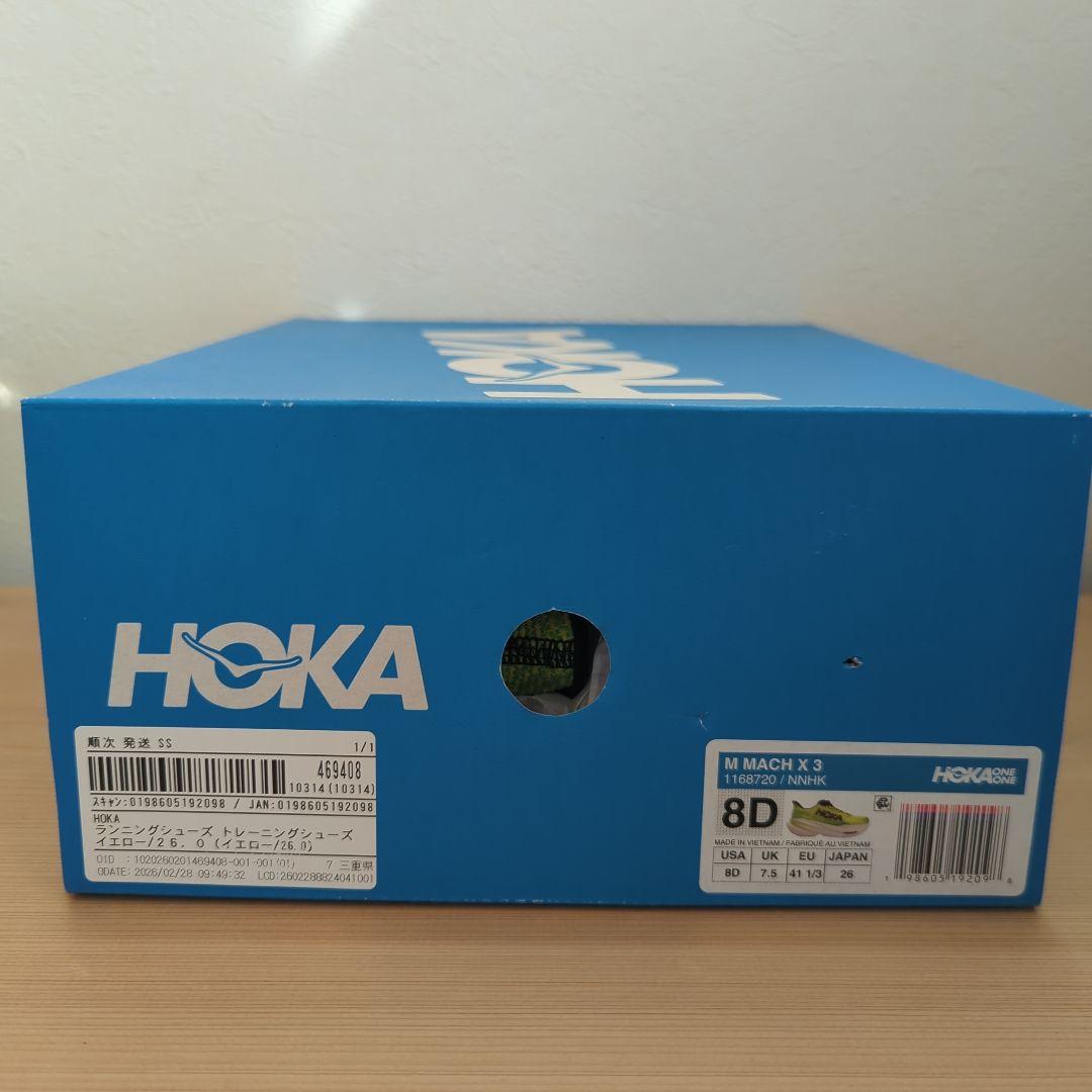 HOKA MACH X3　26.0cm＆25.5cm
