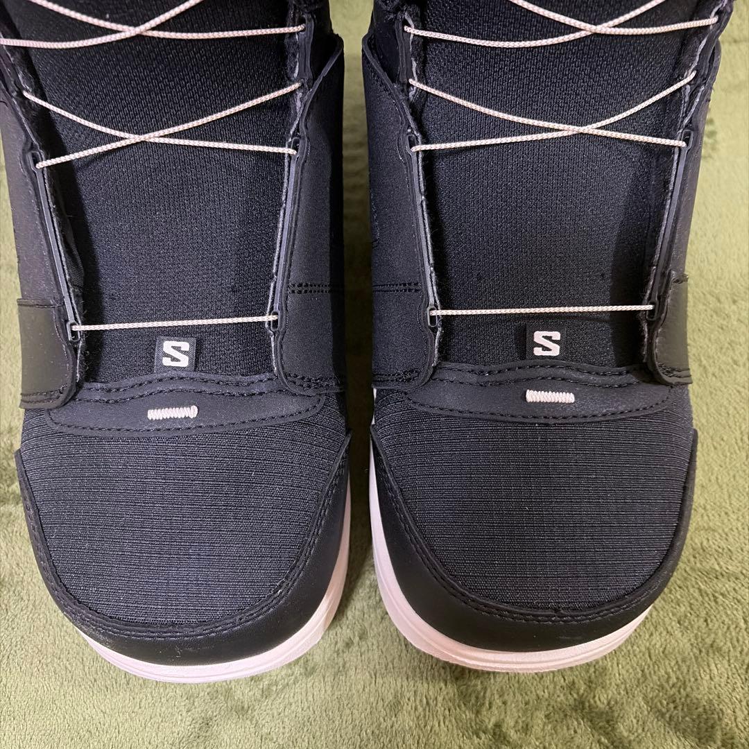 【美品】滑走2日SALOMON FACTION BOA スノーボードブーツ28
