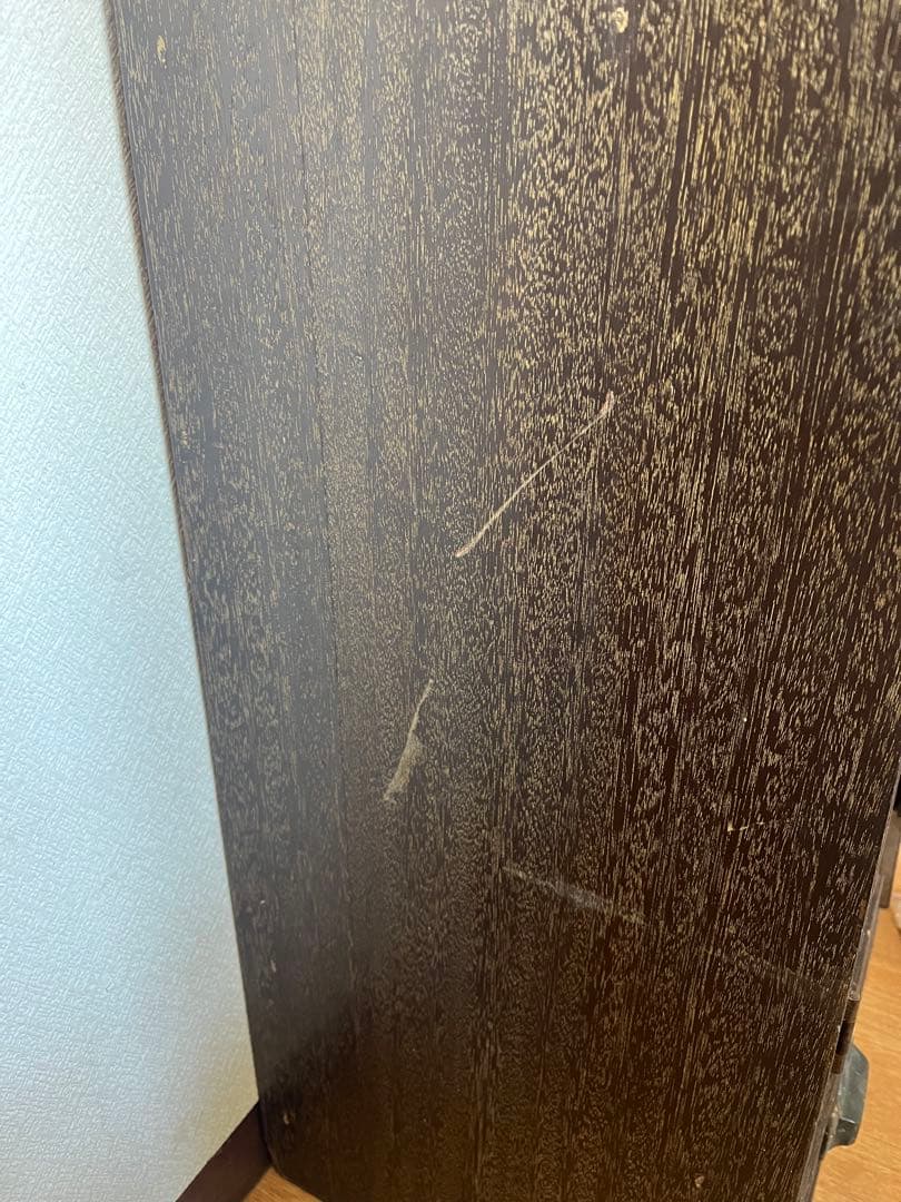 ダイヤガラス 本棚 水屋 小ぶり ブック棚 キャビネット 昭和レトロ 透かし彫り