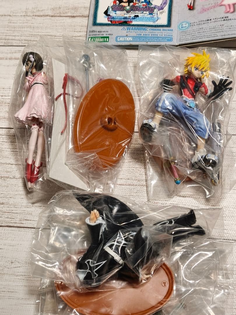 テイルズオブデスティニー1&2 フィギュアセット(全6種+シークレット)