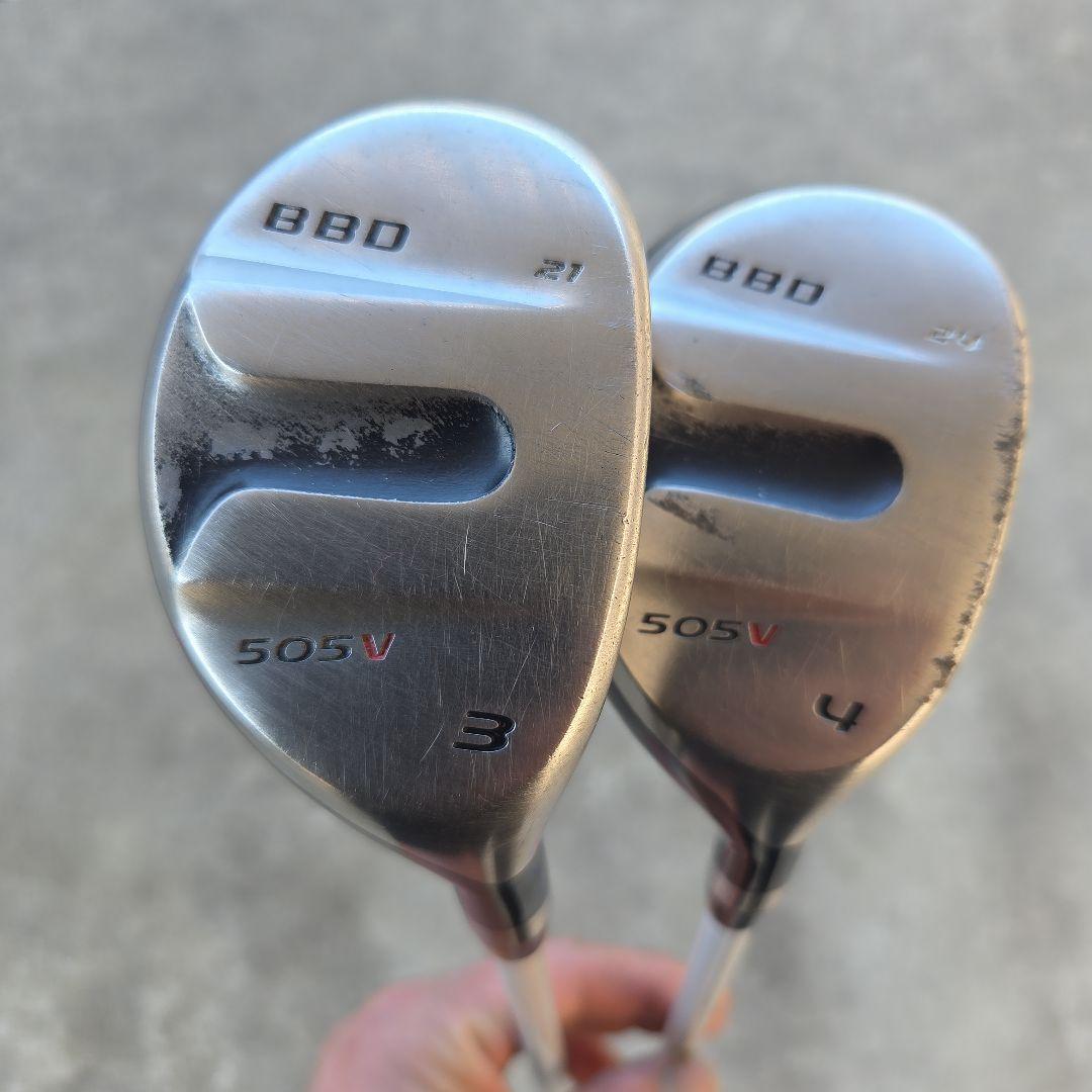 ロイヤルコレクション BBD 505V ユーティリティクラブ 3, 4番セット
