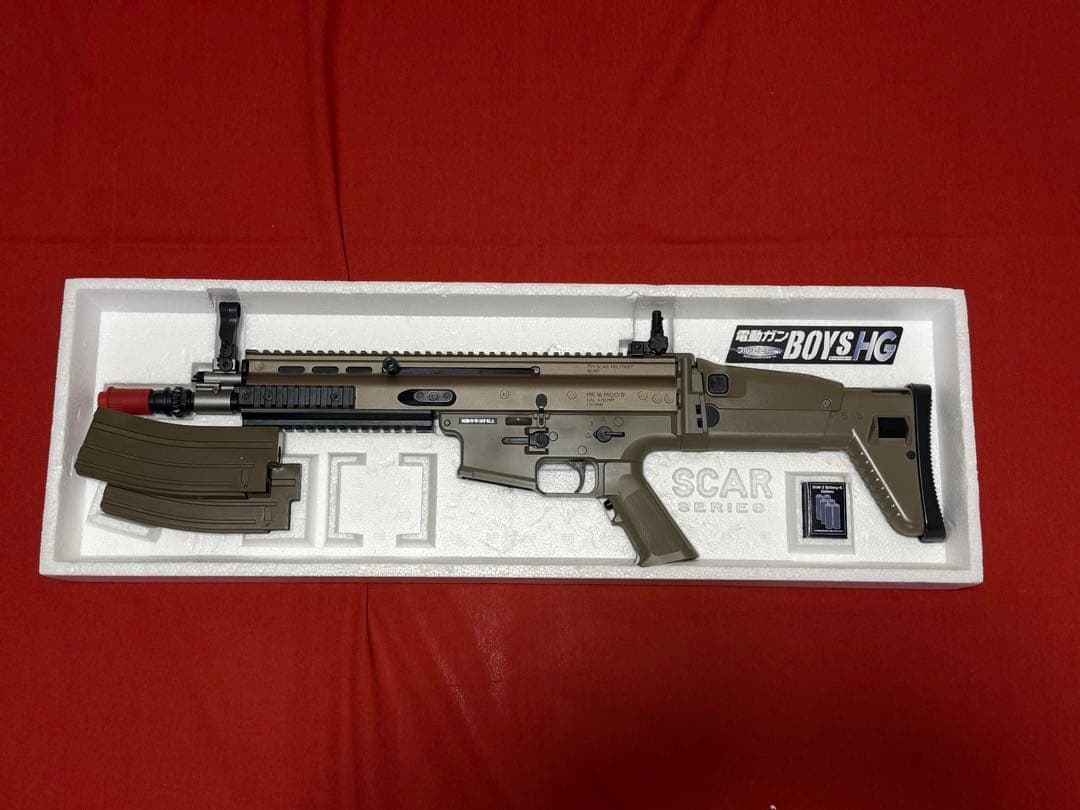 三*月様 【予備マガジン付】東京マルイ SCAR-L CQC FDE 10禁 電