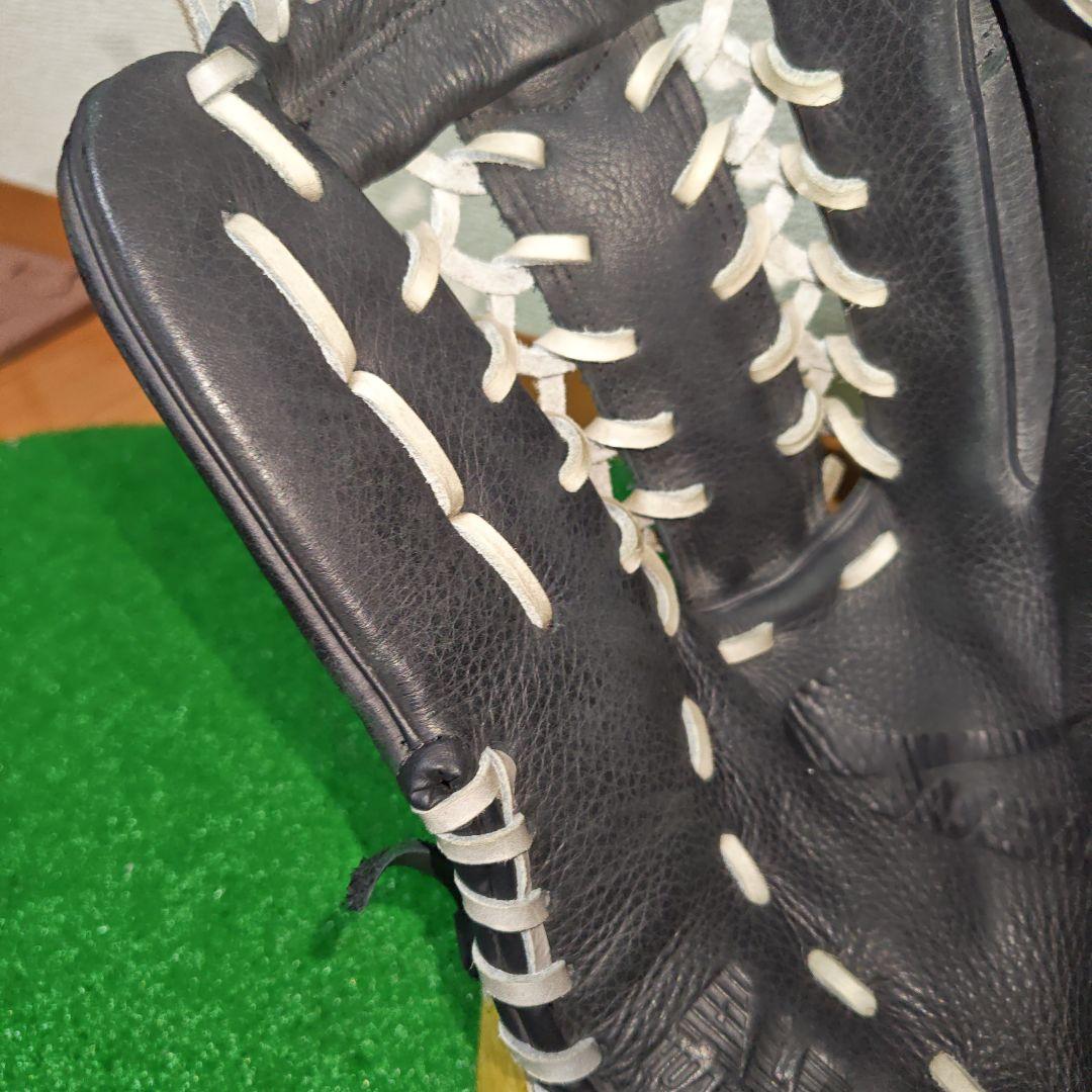ナイキ アルファ ハラチ エッジ 軟式 外野手用 グローブ 野球 逆スウォッシュ