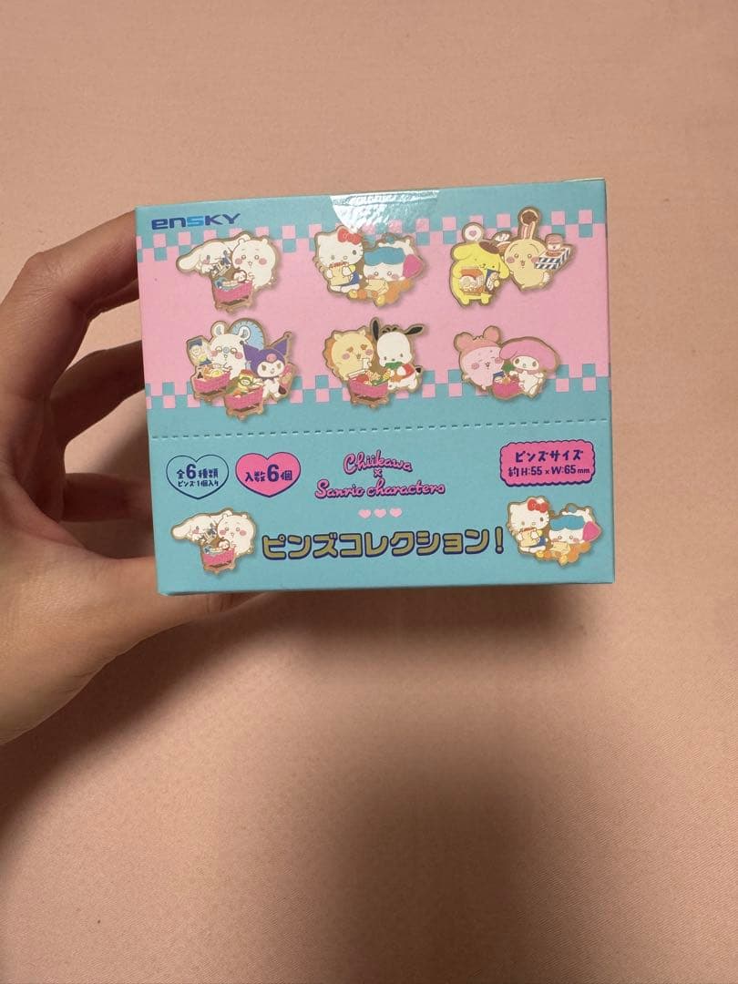 サンリオキャラクターズ ピンバッジ 6個セット　六個入り