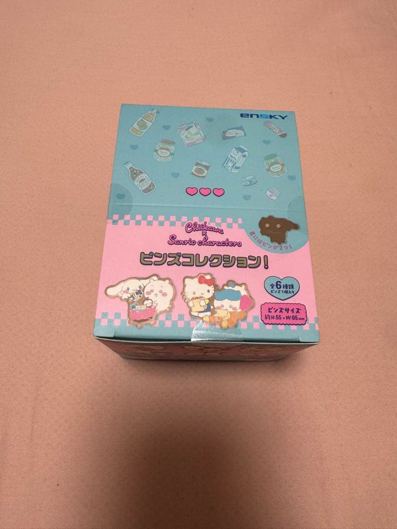 サンリオキャラクターズ ピンバッジ 6個セット　六個入り