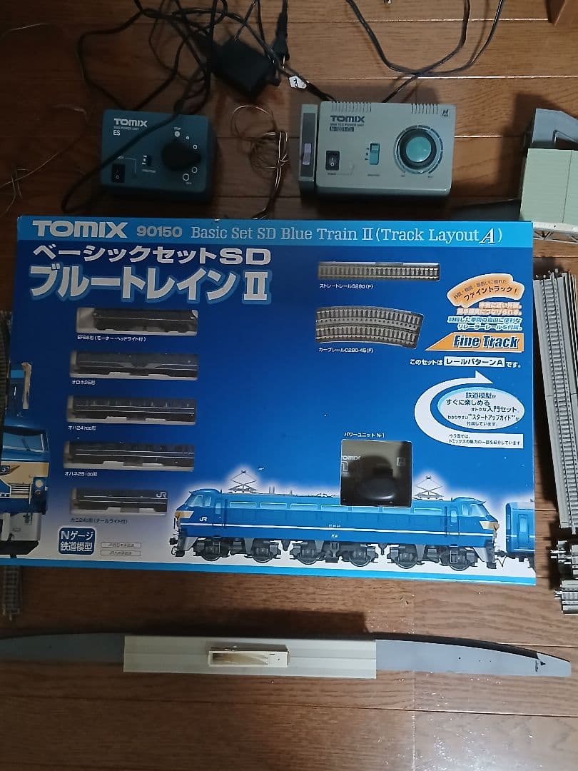 TOMIX ベーシックセットSDブルートレインII　レールセット（ジャンク品）
