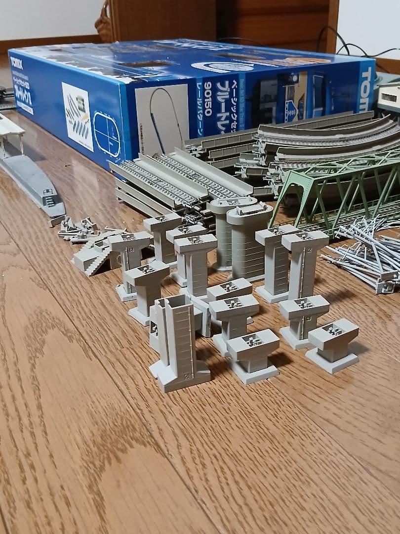 TOMIX ベーシックセットSDブルートレインII　レールセット（ジャンク品）