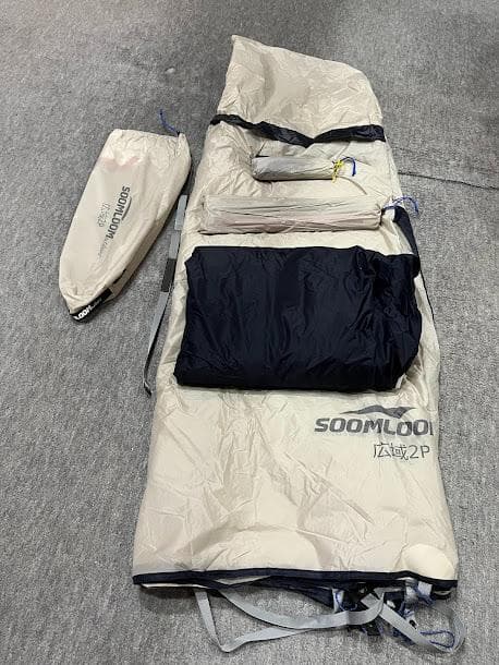 [最終値引き]Soomloom 広域2 アウトドアキャンピングテント 2人用