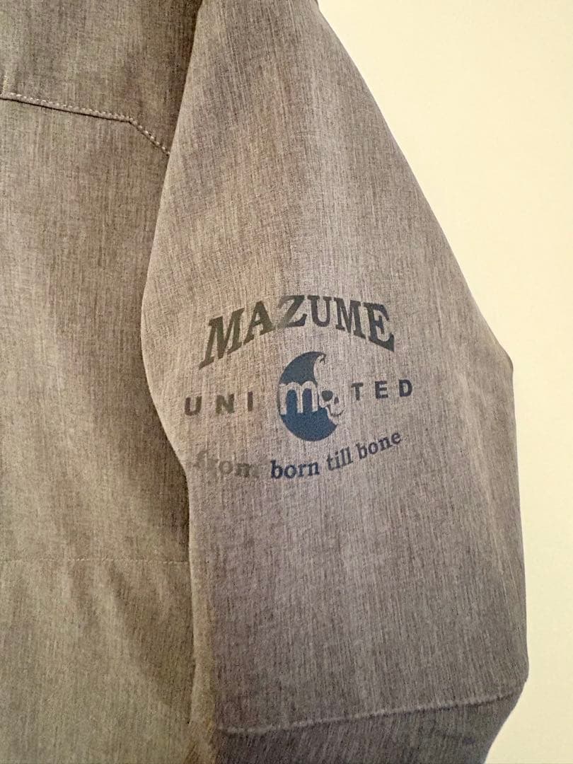 【新品・未使用】マズメ mazume ウインドカットジャケット M グレー