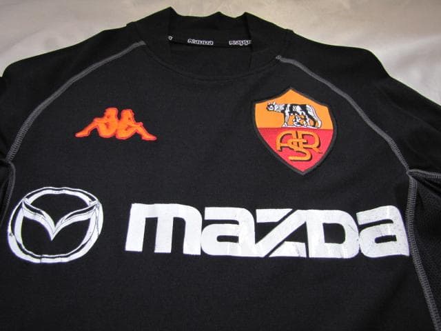 ASローマ 2002-03 ユニフォーム 黒 Kappa トッティ絶頂期
