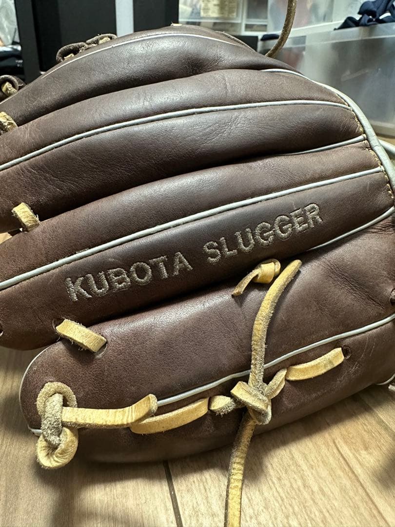 KUBOTA SLUGGER 軟式用オーダーグローブ　ブラウン