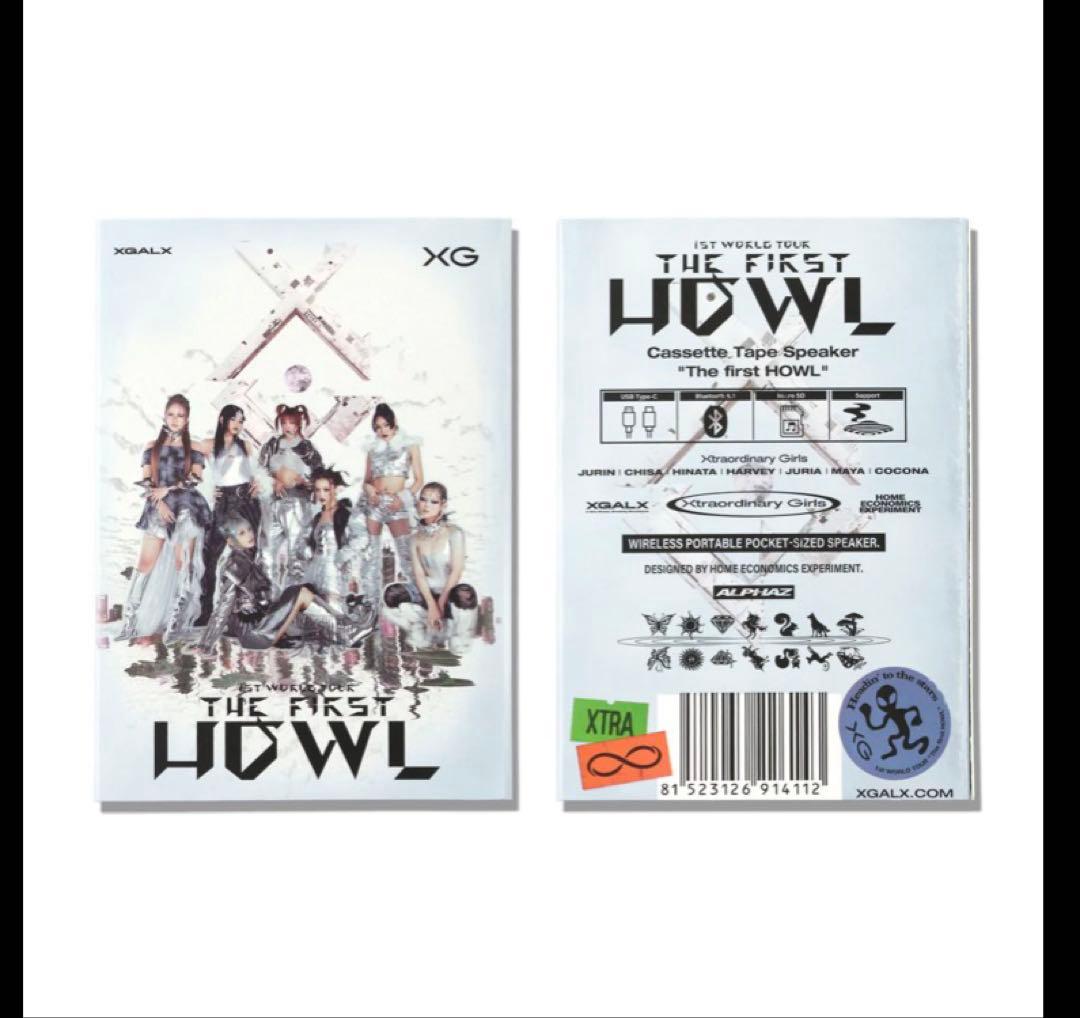 【即日発送・値下げ不可】XG カセットテープスピーカー　HOWL ALPHAZ