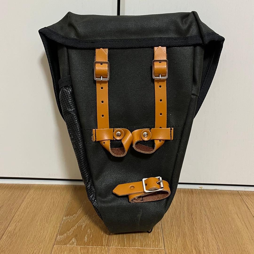 キャラダイス サドルパック レトロ サドルバッグ クラシック 自転車 バッグ