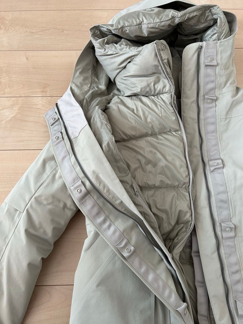 lululemon 3way 防水、ダウンジャケット
