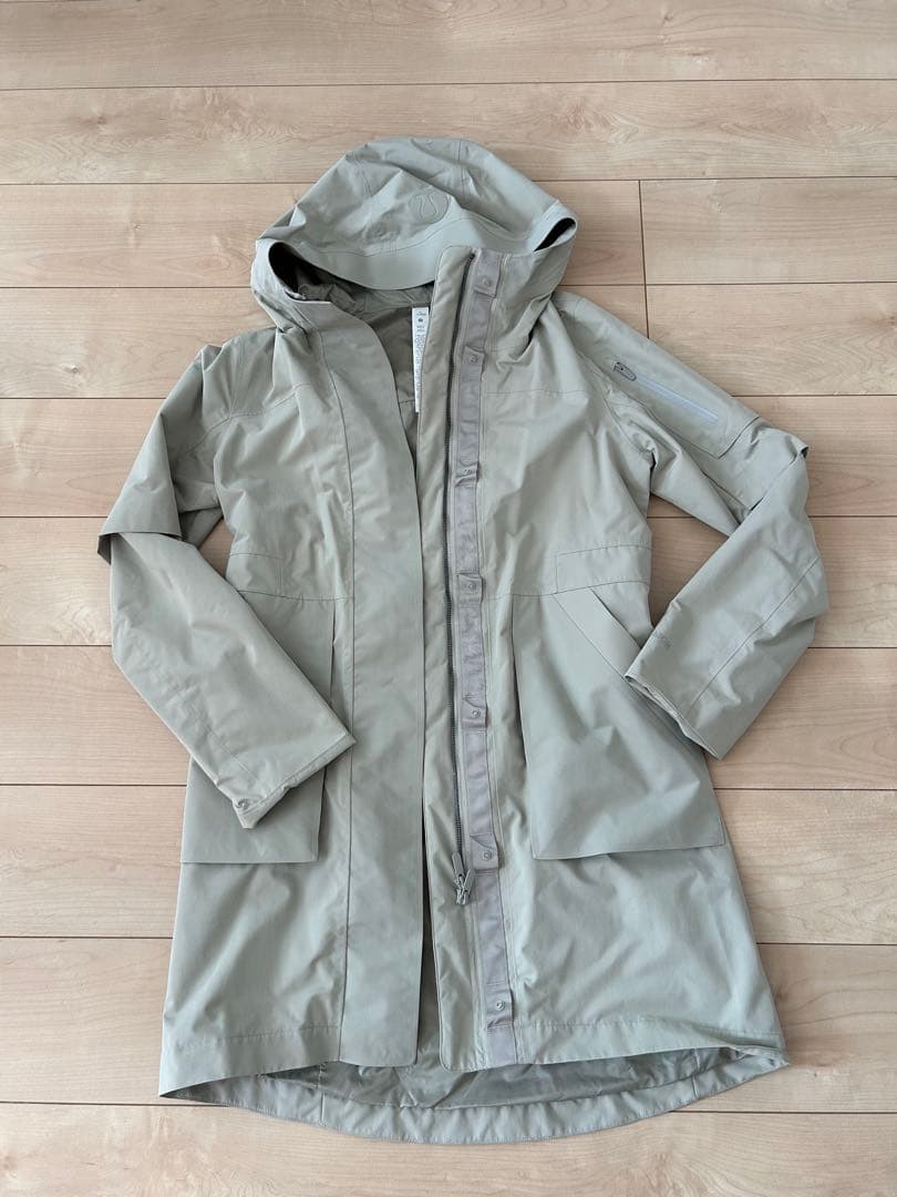 lululemon 3way 防水、ダウンジャケット