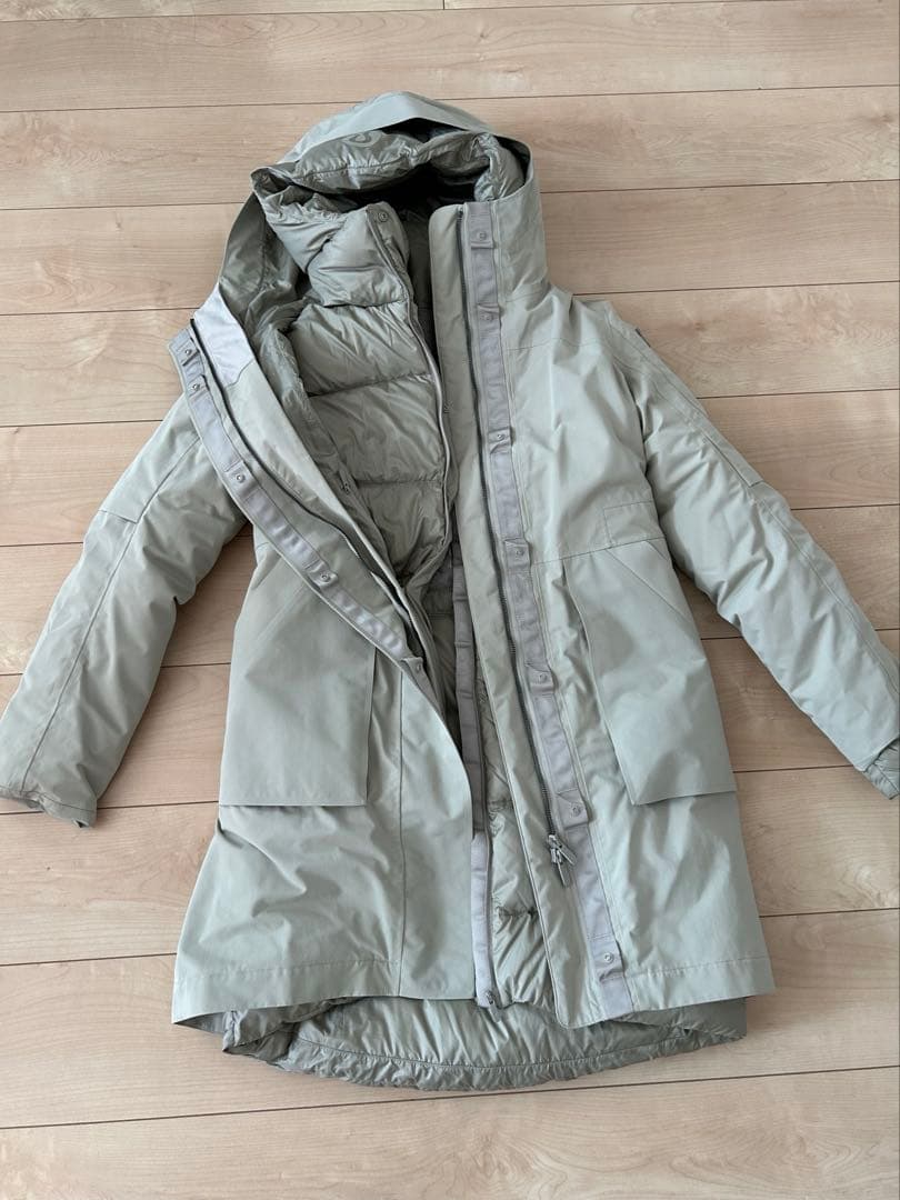 lululemon 3way 防水、ダウンジャケット