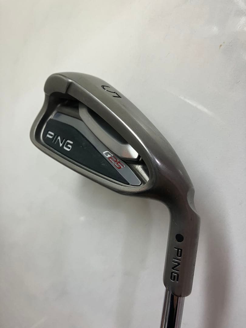 【ピン】PING G25アイアン 7本セット CFS X 黒ドット