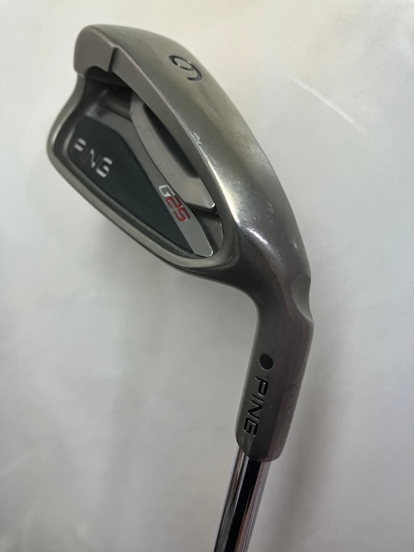 【ピン】PING G25アイアン 7本セット CFS X 黒ドット