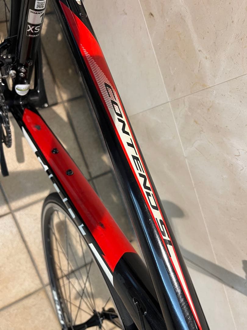 【美品】GIANT CONTEND SL1 シマノ105 XSサイズ