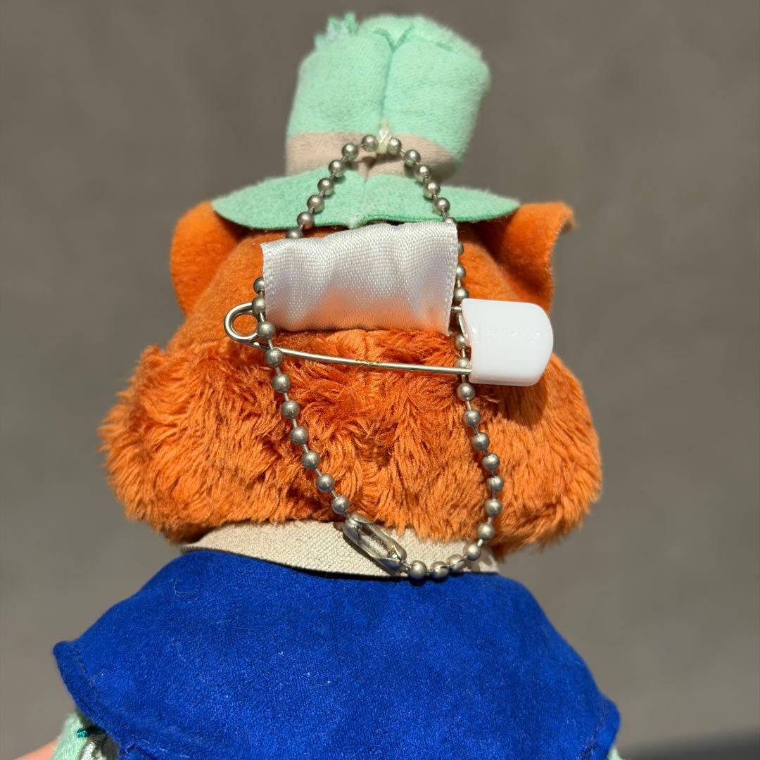 ディズニー　ファウルフェロー　ぬいぐるみバッジ