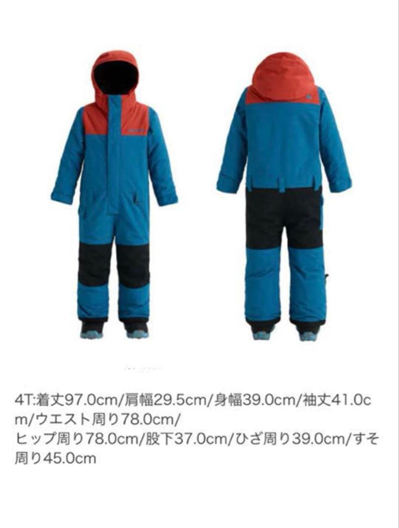 BURTON スノーウェア キッズ 4T