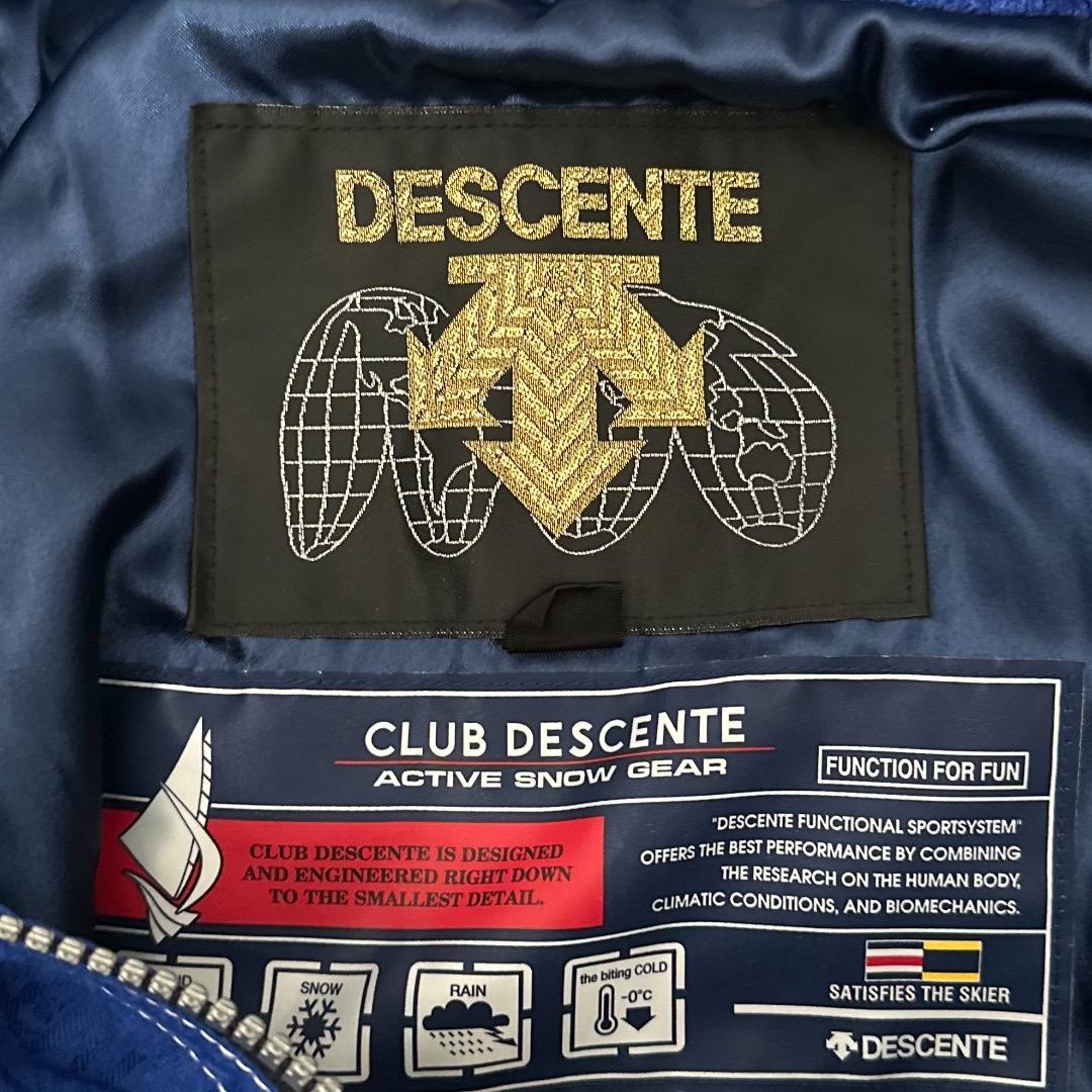 DESCENTE スキーウェア フード付き ポケット付き アクティブスノーギア