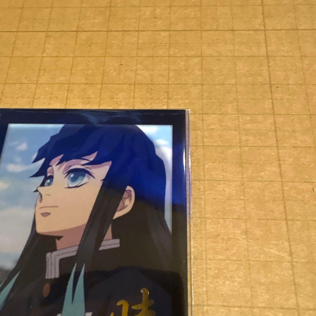 鬼滅の刃 時透 無一郎 箔押し チェキ風ブロマイド お楽しみくじ　柱稽古