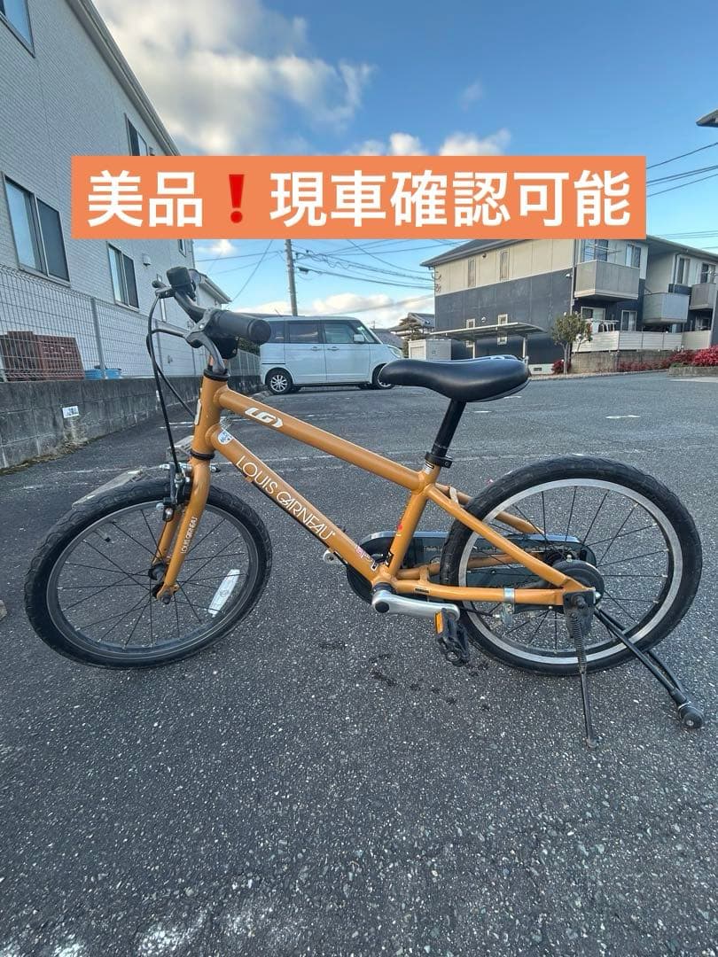 直接取引❗️美品❗️福岡市内近郊LOUIS GARNEAU18インチ　ルイガノ