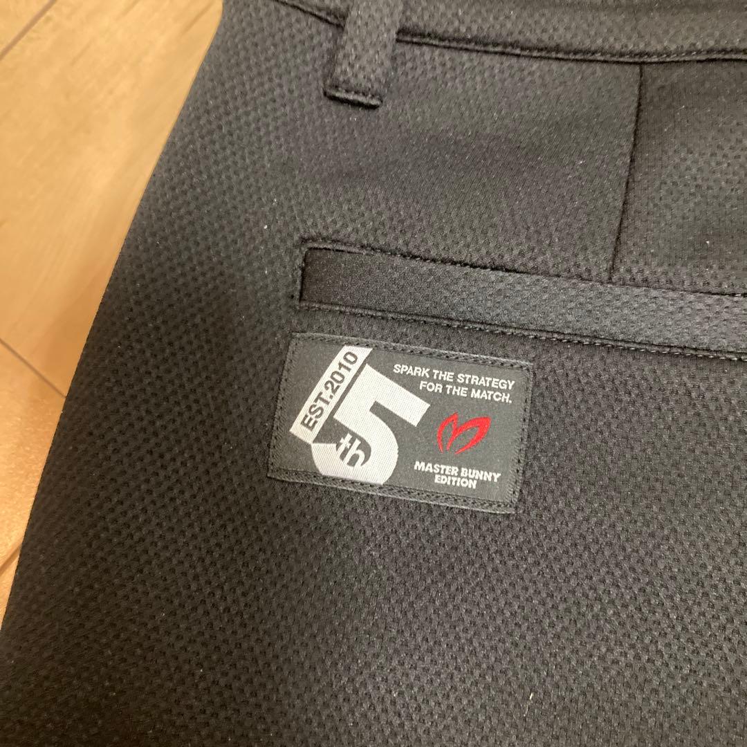 MASTER BUNNY EDITION ブラックショートパンツ