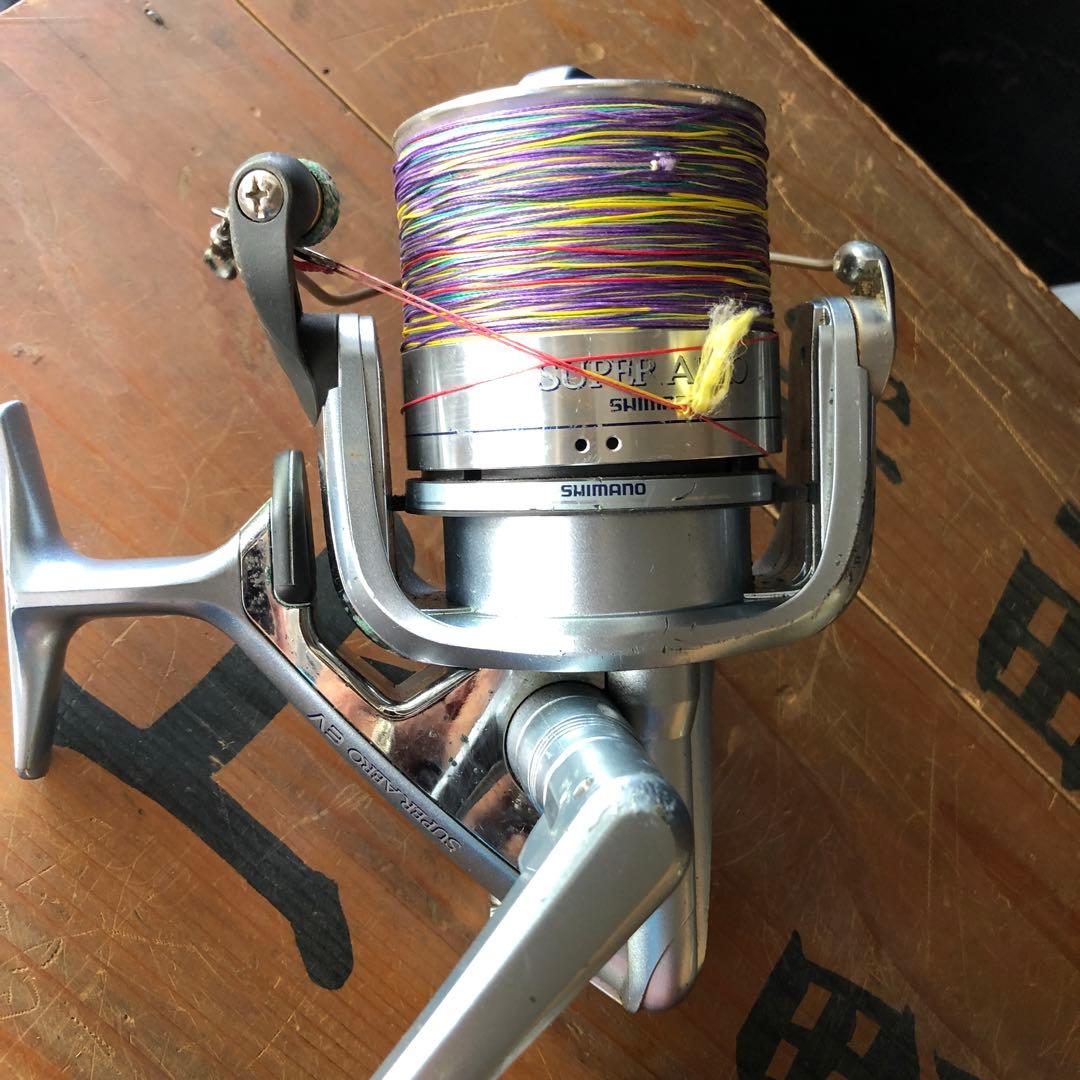 Shimano SBL スピニングリール PEライン予備スプール付き