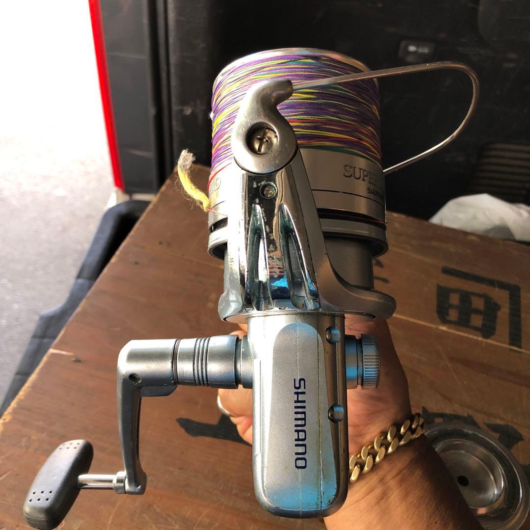 Shimano SBL スピニングリール PEライン予備スプール付き