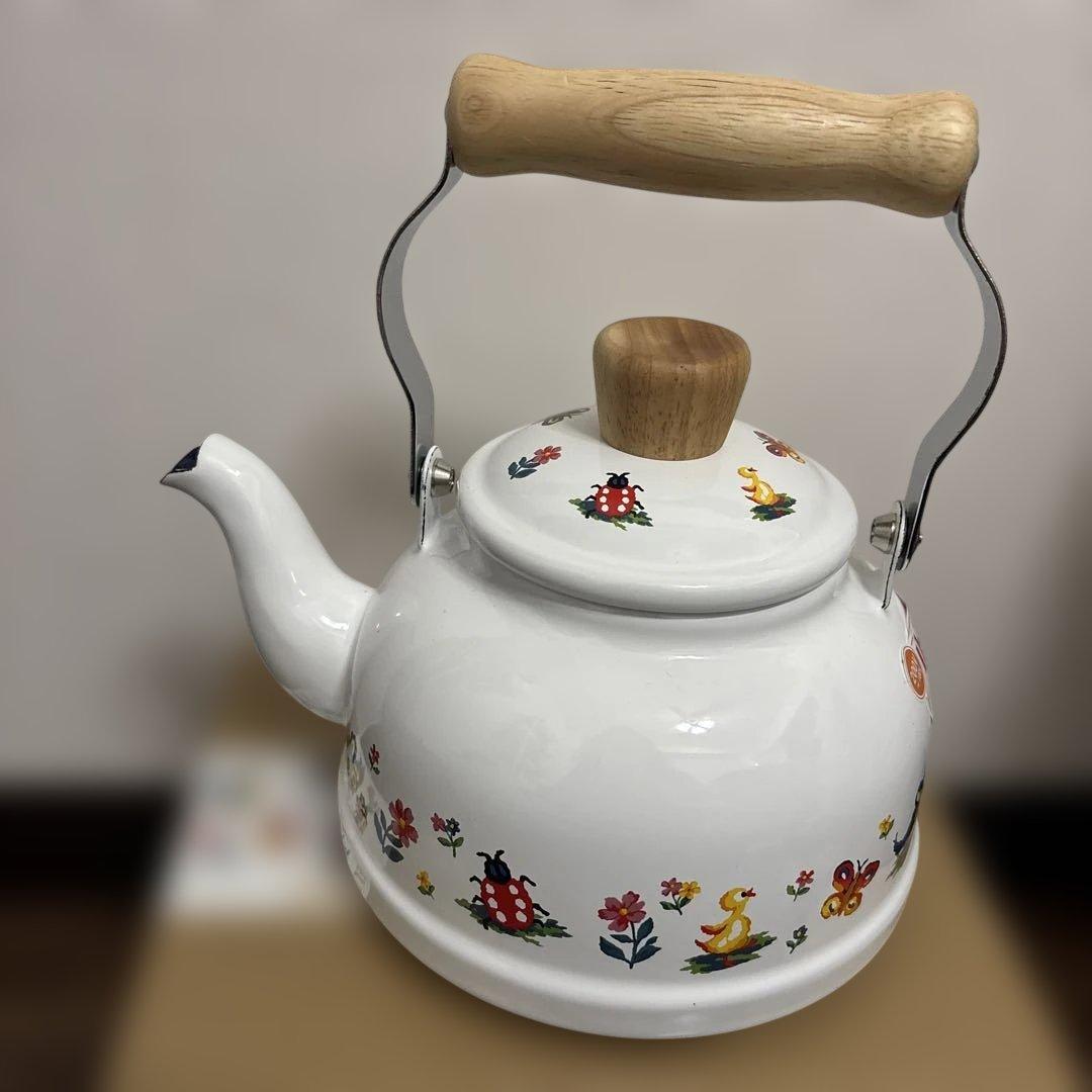グ*ン様 新品 フェイラー ハイジ ホーローケトル