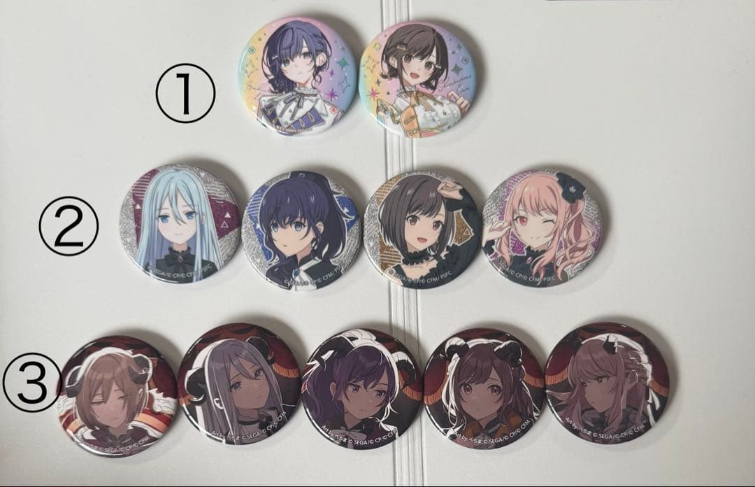 プロセカ　ニーゴ　まとめ売り　奏　まふゆ　絵名　瑞希