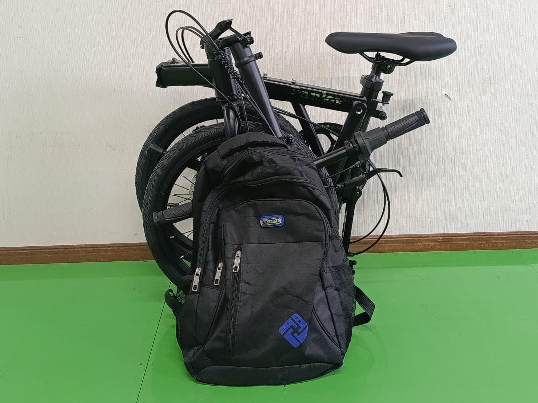ACEXIS 折りたたみ自転車 三つ折り20インチ 適応身長140cm以上