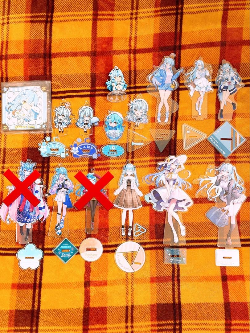 雪花ラミィ アクリルスタンド ぬいぐるみセット