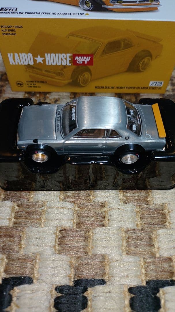 MINI GT KAIDO HOUSE ハコスカ チェイスミニGT