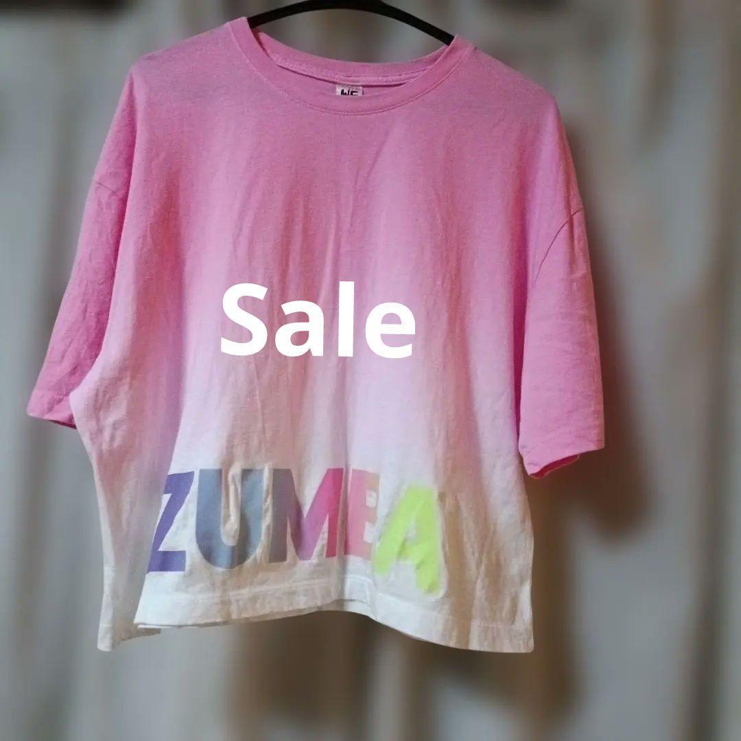 ZUMBA 正規品オーバーサイズ Tシャツ ピンク 系