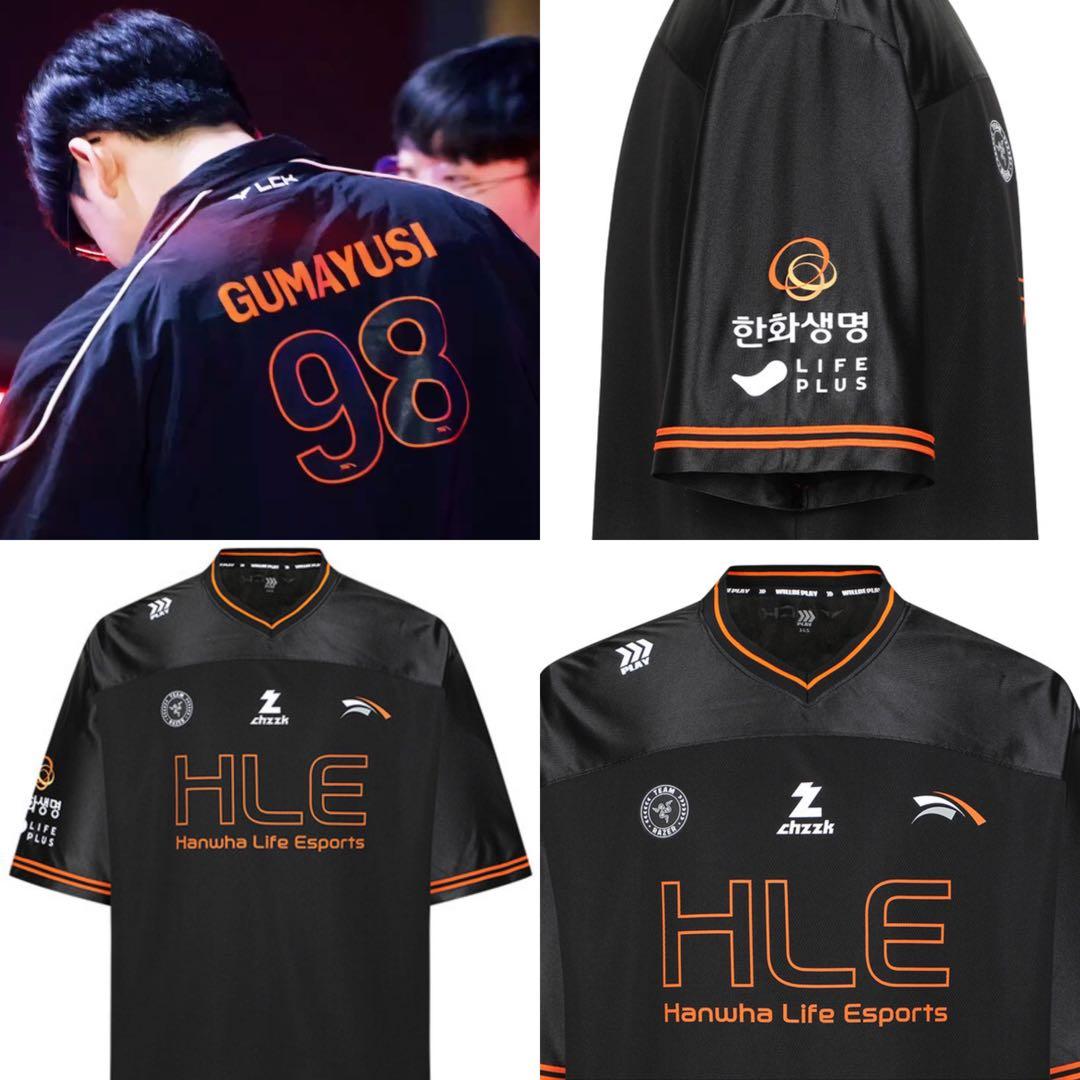 LOL LCK HLE T1 Gumayusi ユニフォームジャージー ジャージ