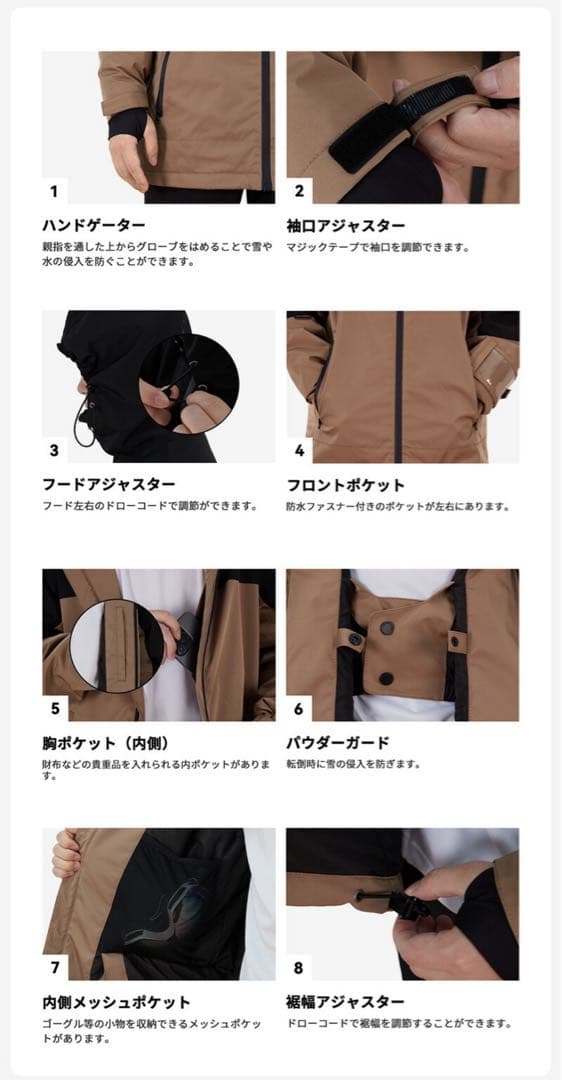 スキーウェア スノーボードウェア　上下セット(レディース)