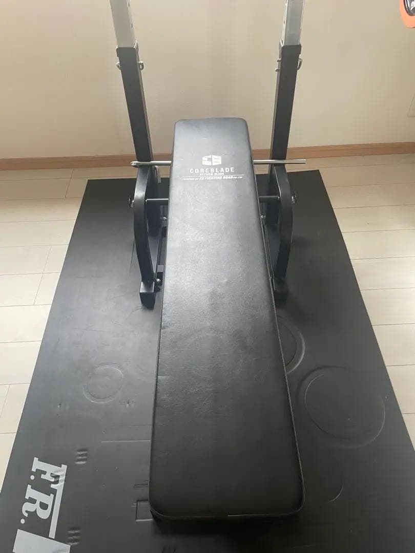 トレーニングベンチ バーベル付き 【引き取り限定】