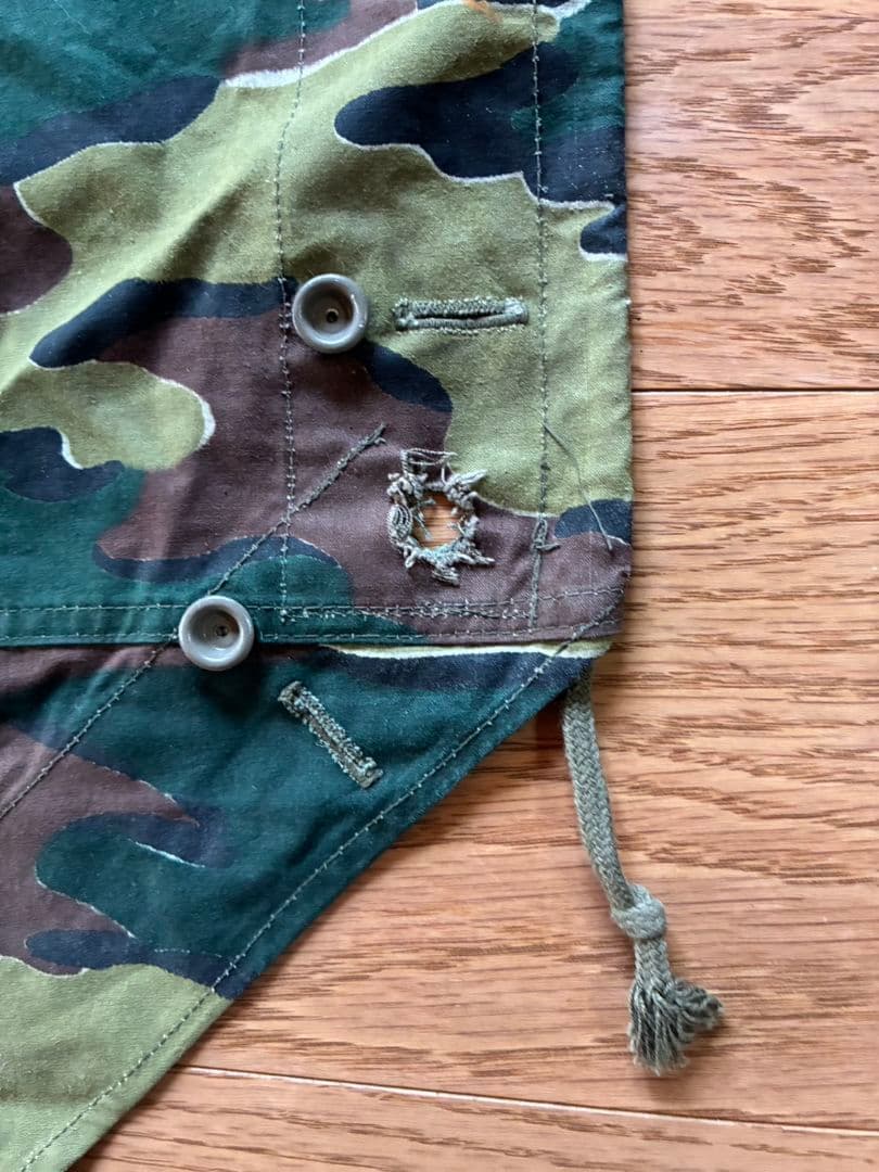 ラスト2枚　ベルギー軍幕　ジグソーカモ　used