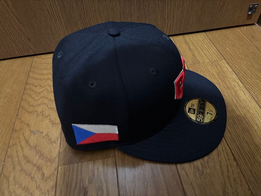 新品未使用　チェコ代表キャップ　WBC New Era 7 1/2ニューエラ