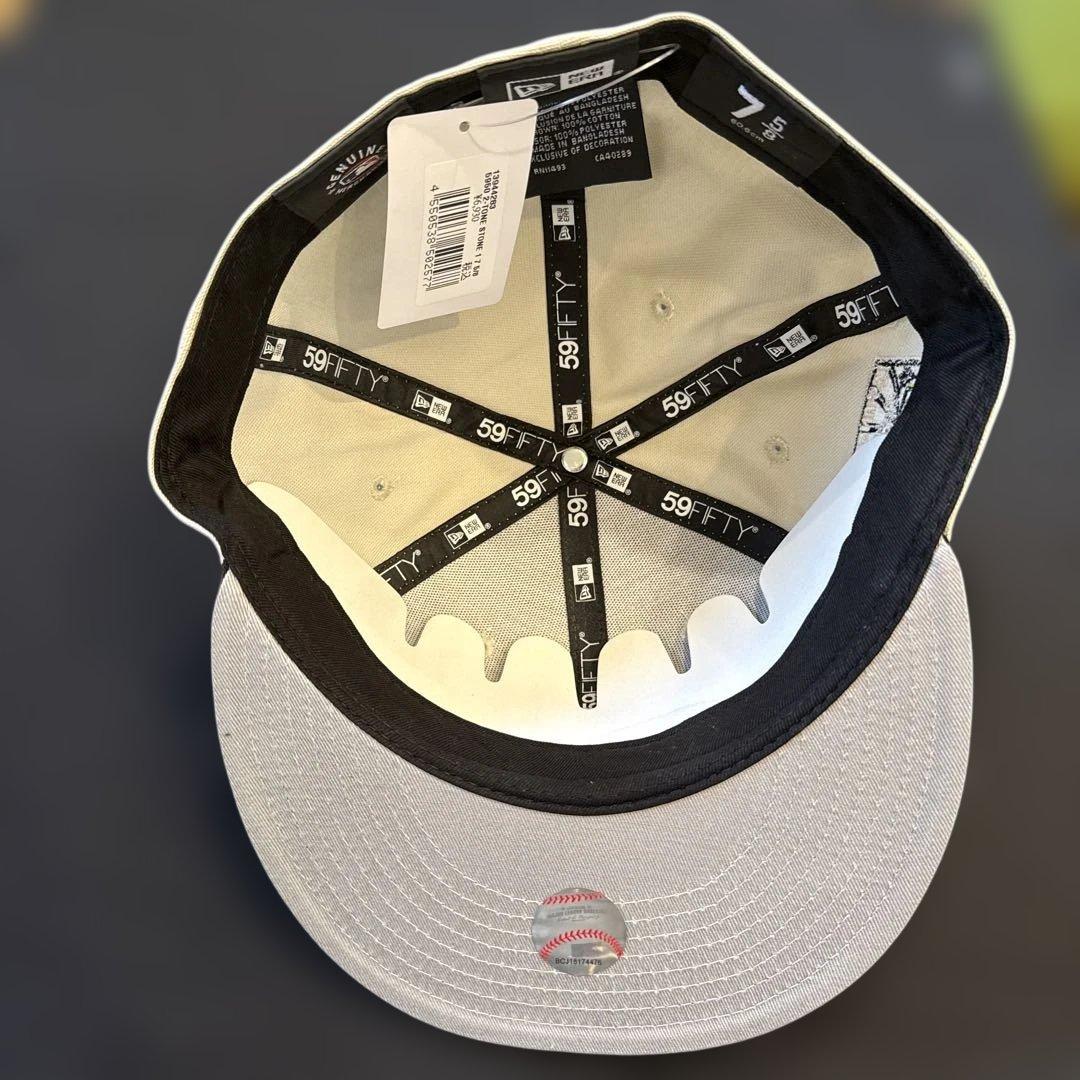 59FIFTY7 5/8 ロサンゼルス・ドジャース Two Tone Stone