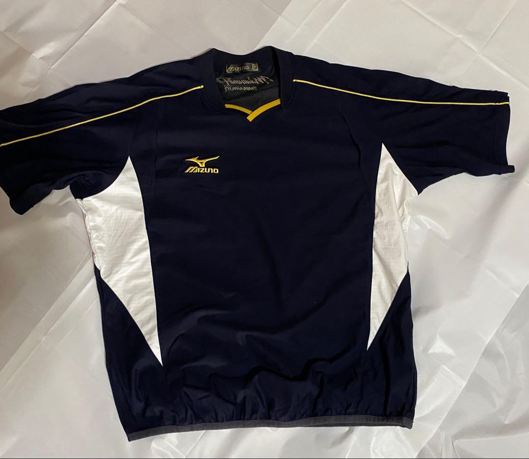 MizunoPro スポーツジャケット ネイビー/ゴールド３点セット